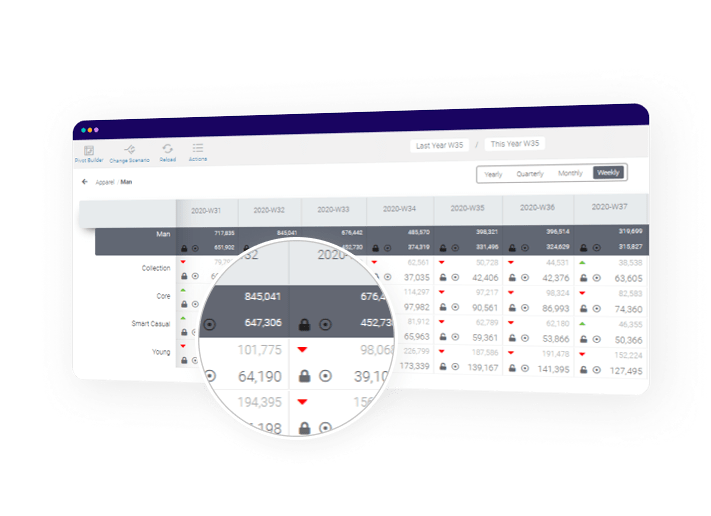 Flexible Planning UI