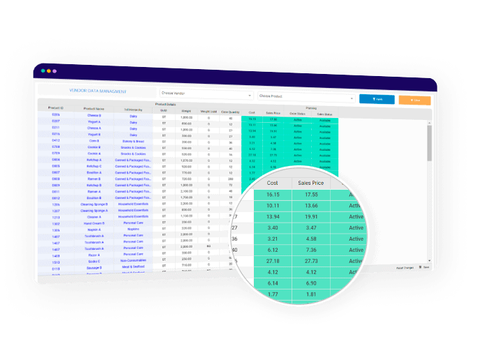 Vendor Data Management​