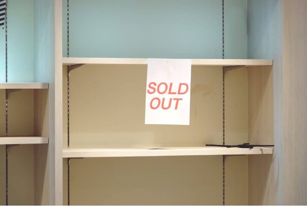 Out of stock